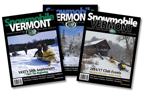 Snowmobile Vermont Magazine Subscription